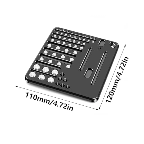 Camera Base Plate - Aluminum alloy 110x120mm