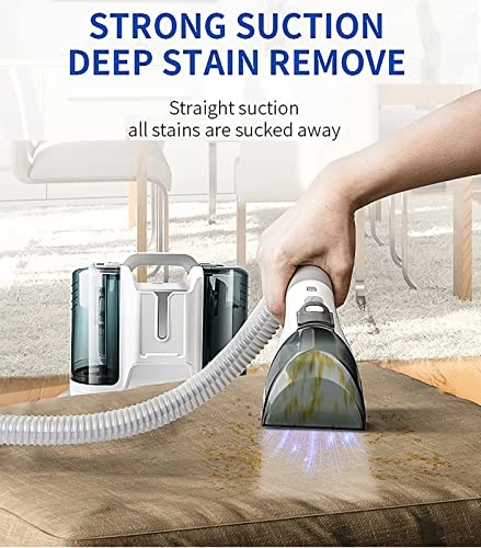 Portable Carpet Cleaner - Integrated suction and washing 300W