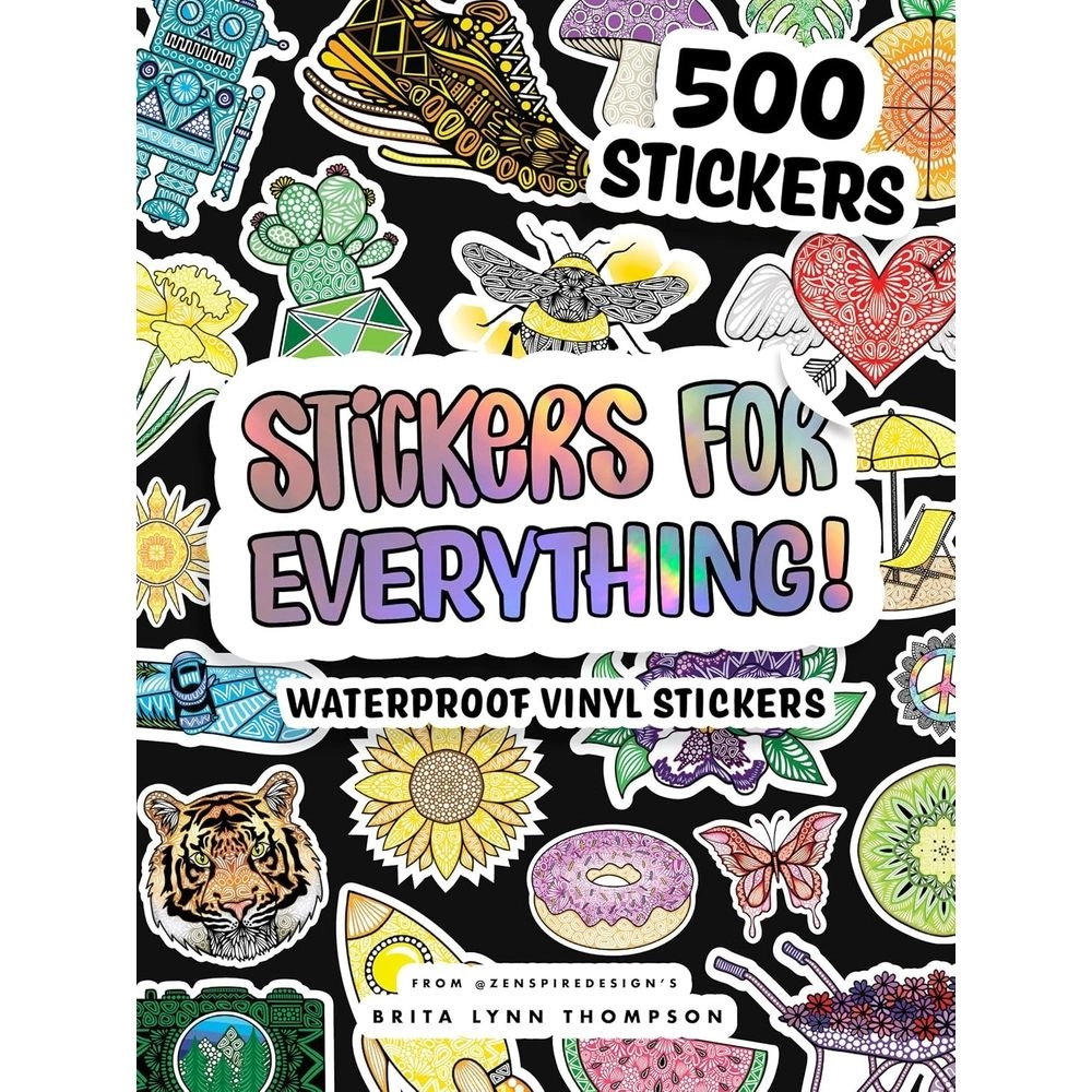 Blue Star Stickers For Everything Sticker Book 500 pcs