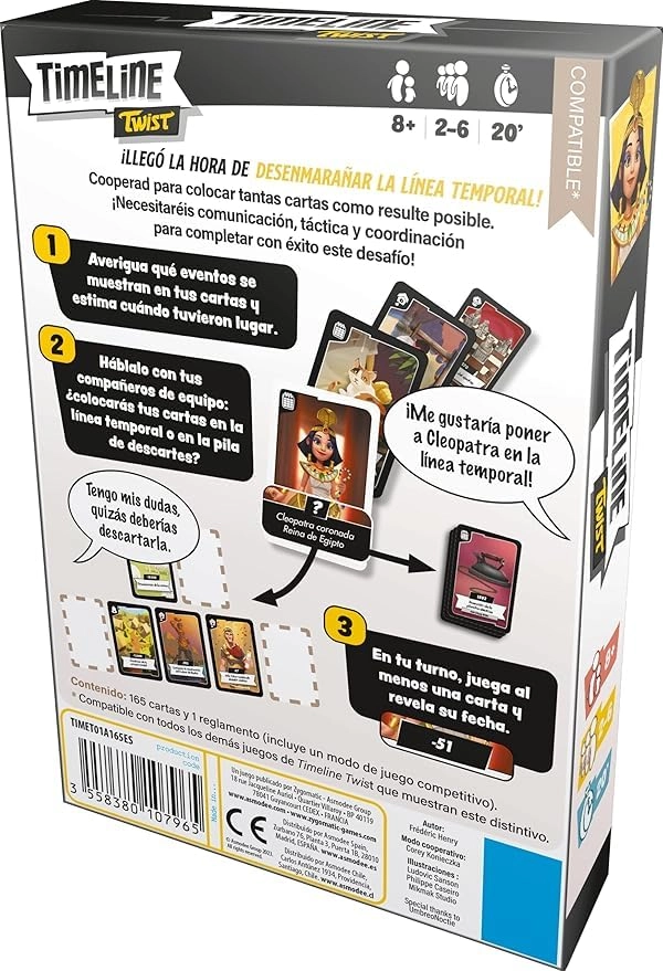 Timeline Twist - Cooperative Card Game