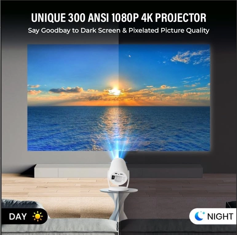 HY400 - 300 ANSI Lumens 4096 x 2160