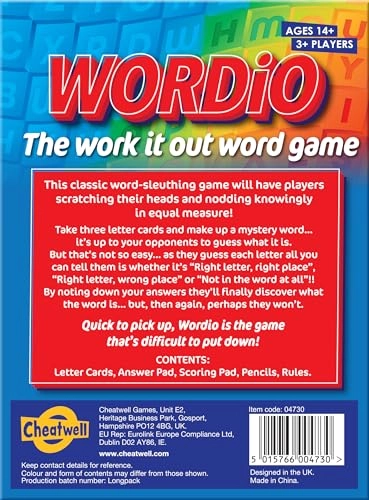 Wordio: The Work It Out Word Game