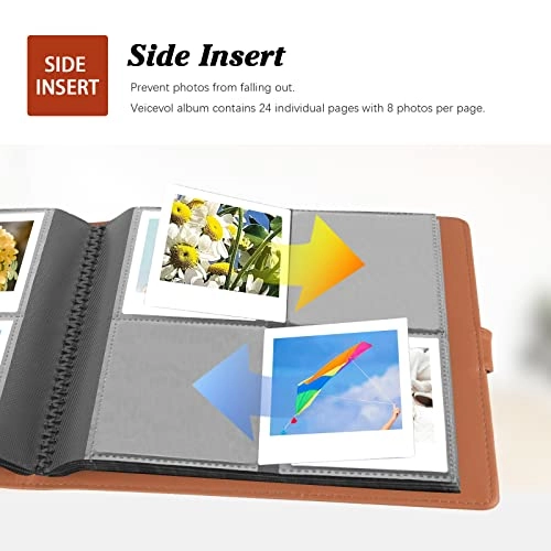 Instax Square 288 Pockets Faux Leather Photo Album