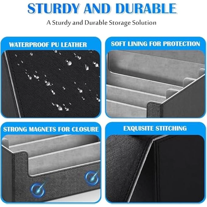 Storage Box for Trading Cards - 1800+ Card Capacity