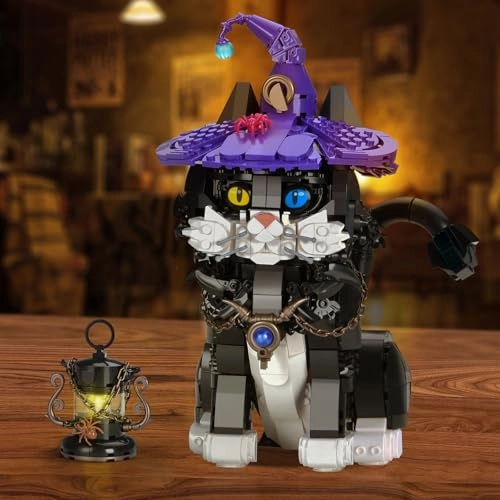Magic Cat Building Set (7047) - Black and White 8+