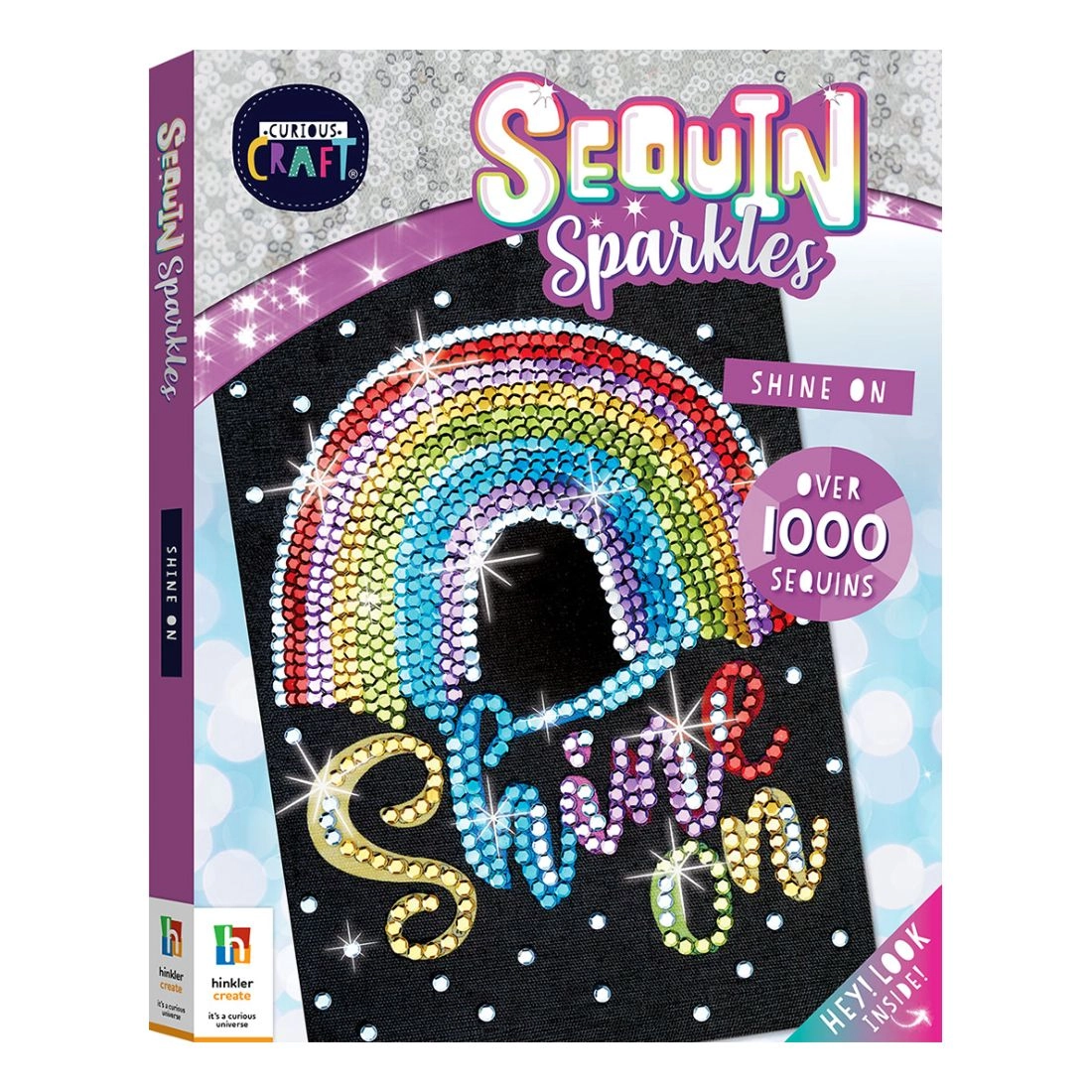 Hinkler Book Distributors Curious Craft - Sequin Sparkles Shine On