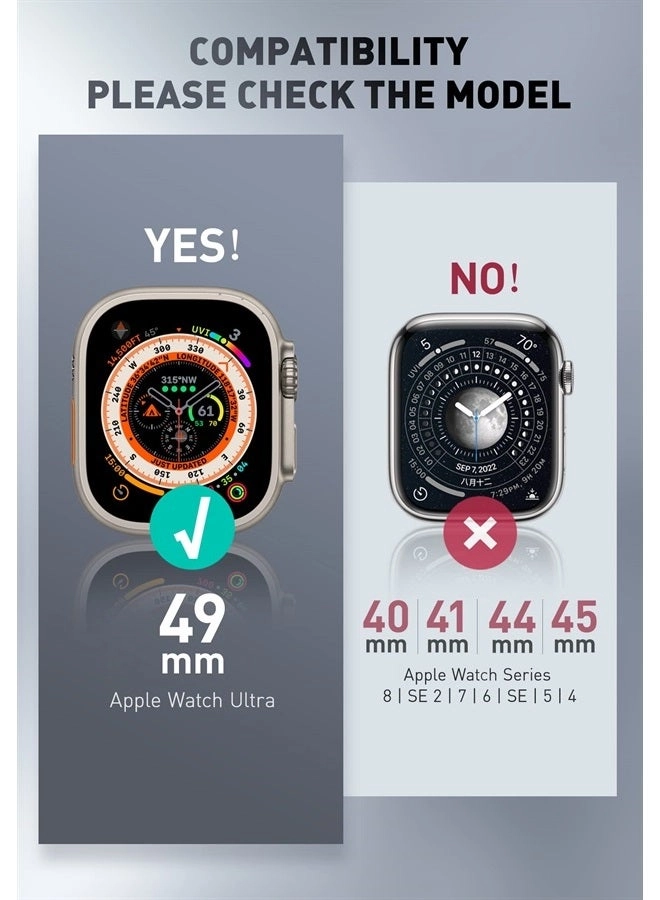 Rugged Watch Band for Apple Watch Ultra - 49mm