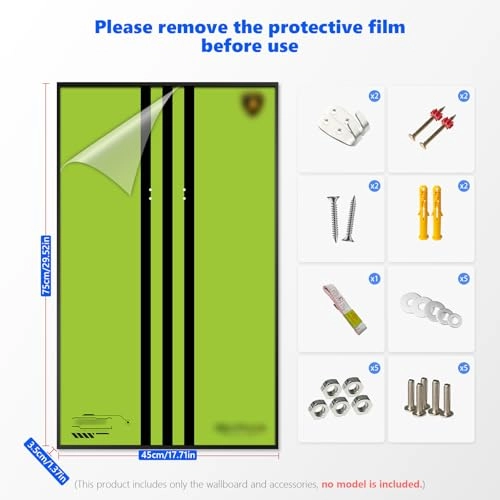 Display Wallboard - Compatible with Lego Technic Lamborghini Sián FKP 37 42115 29.52*17.71in