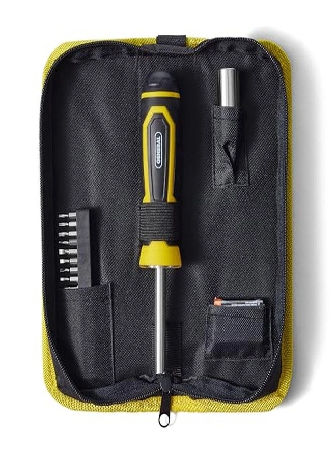 Lighted Multi-Bit Screwdriver Set - 6 8