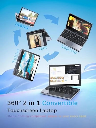 Mini Laptop - 10.5'' N150 16GB DDR4 512GB NVMe SSD