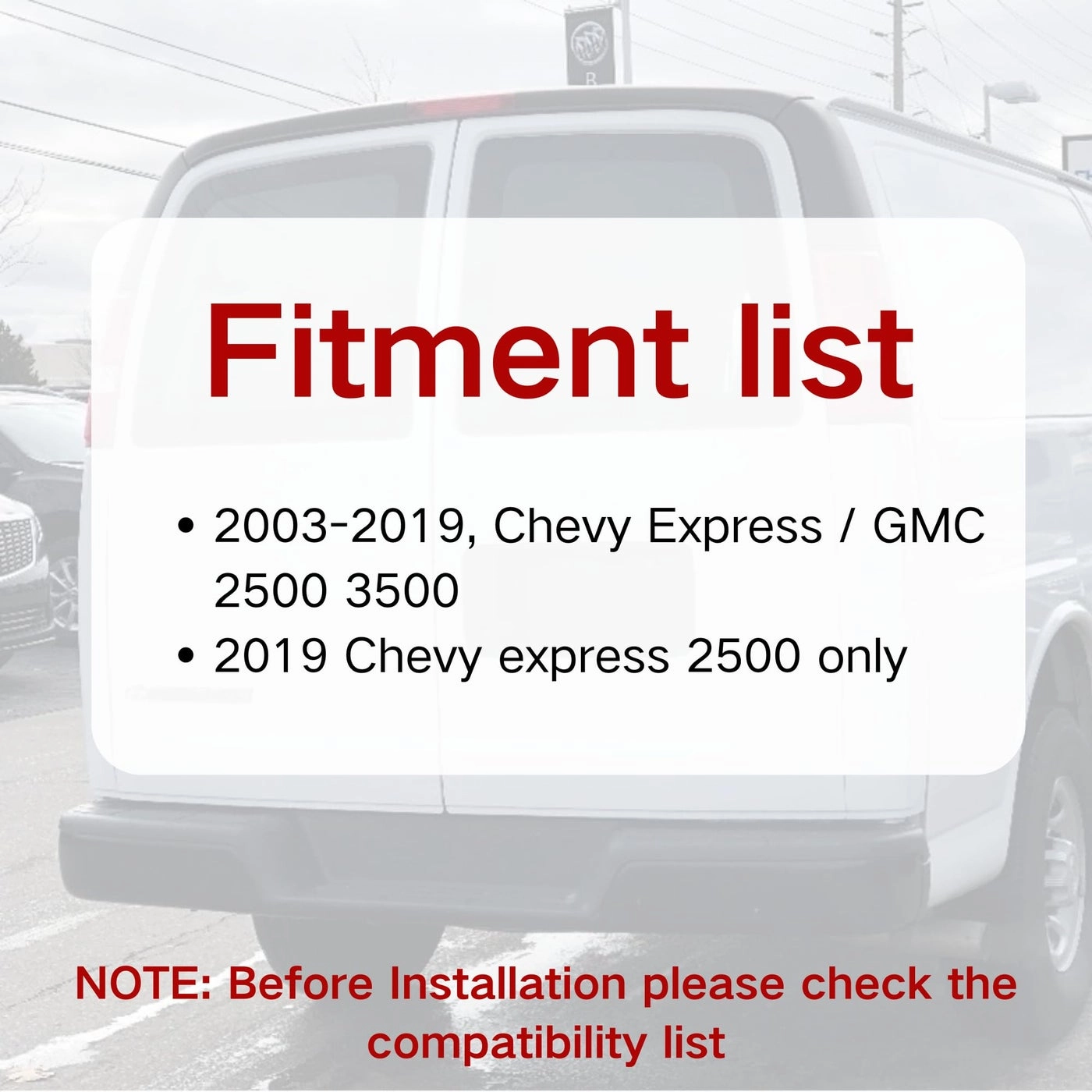 3rd Brake Light Backup Camera - 8 infra-red lights RCA 628(H)*582(V)Pixel