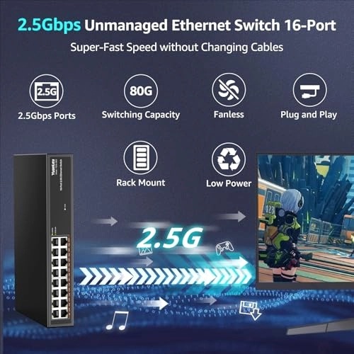 Ethernet Switch - 16-ports