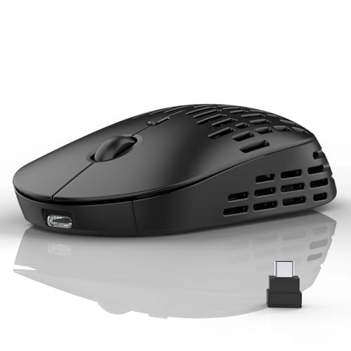 R-03 Slim Mouse - Bluetooth, Type C Receiver