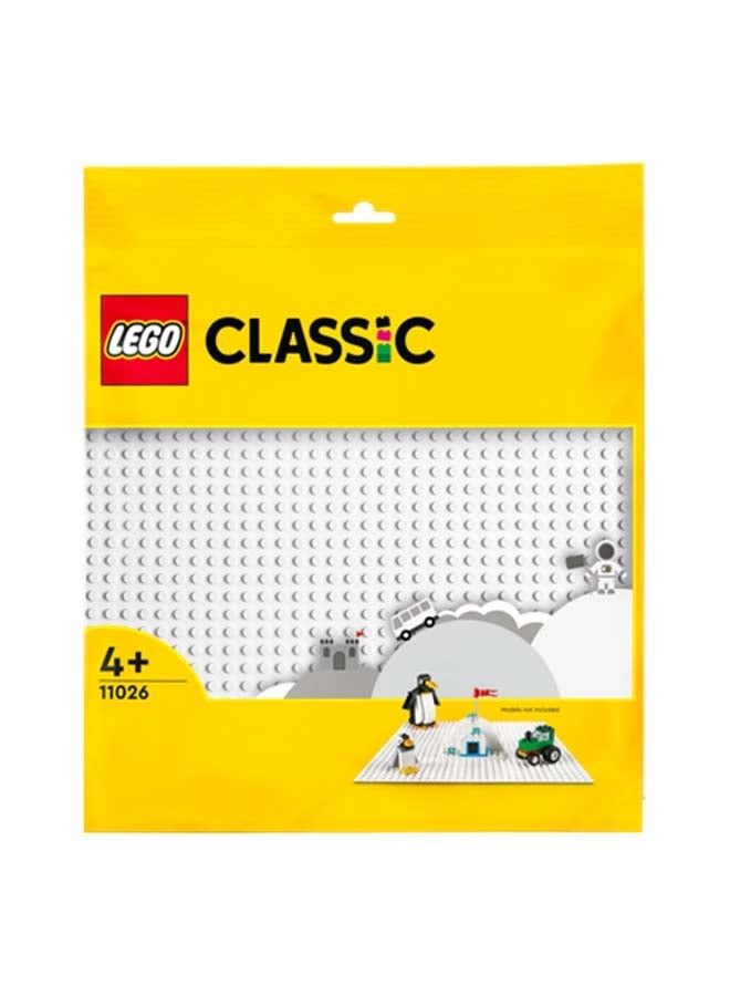 Classic White Baseplate (11026) - 32x32-stud White