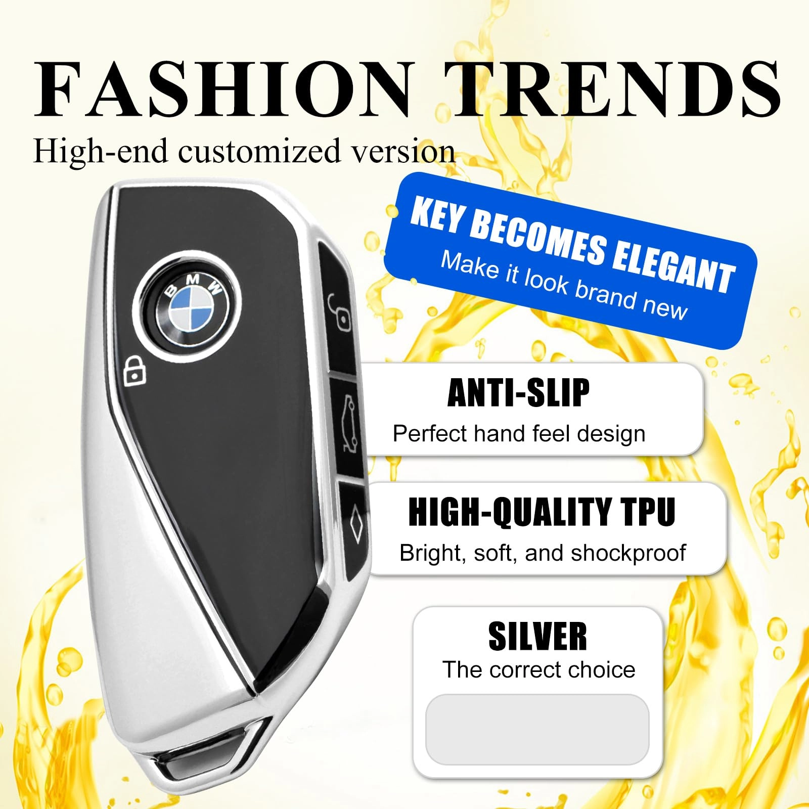 Advanced TPU key protection case - Vehicle