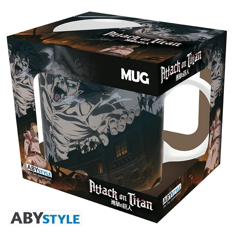 Attack On Titan S4 key art subli Mug - 320 ml
