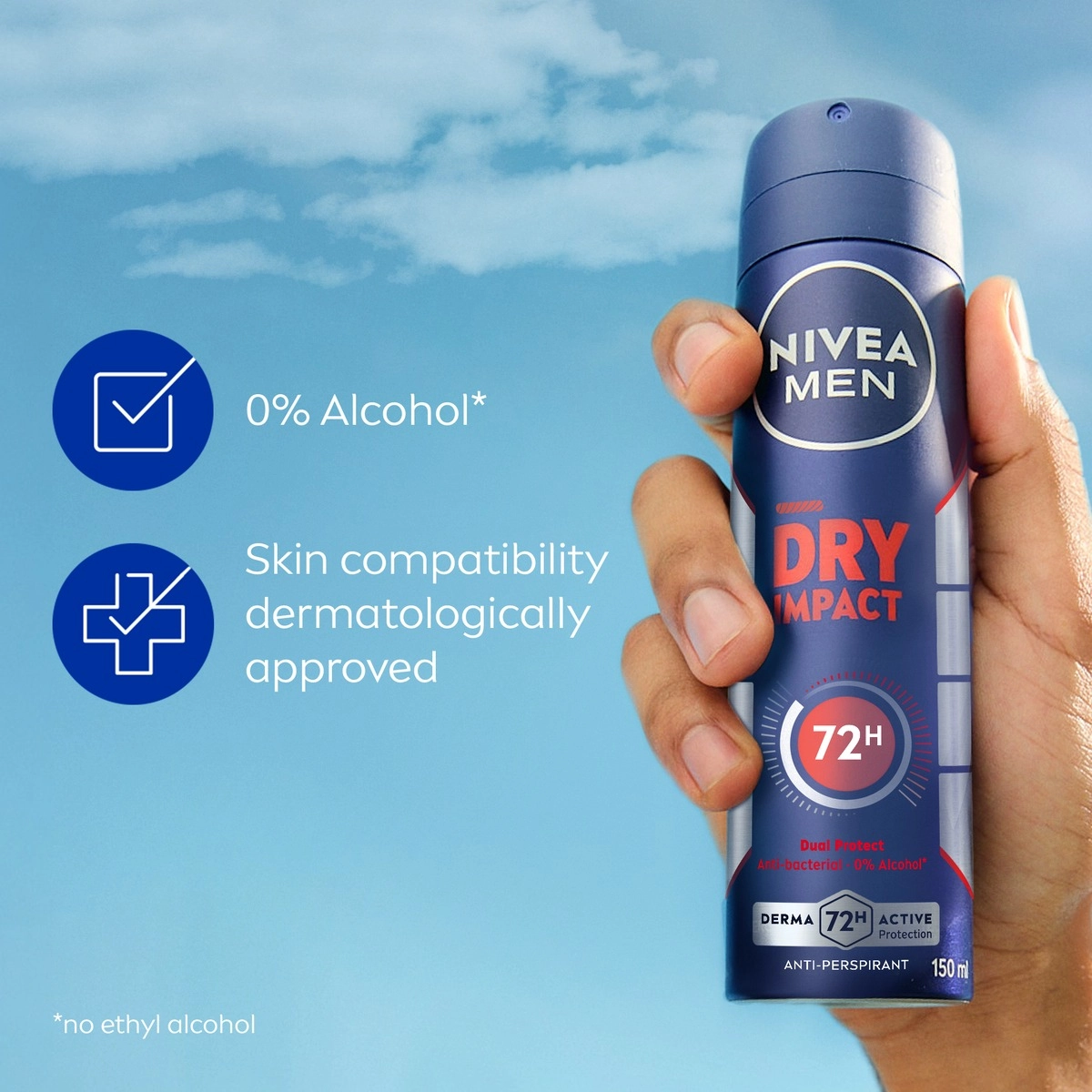 Dry Impact Deodorant - 150 ml