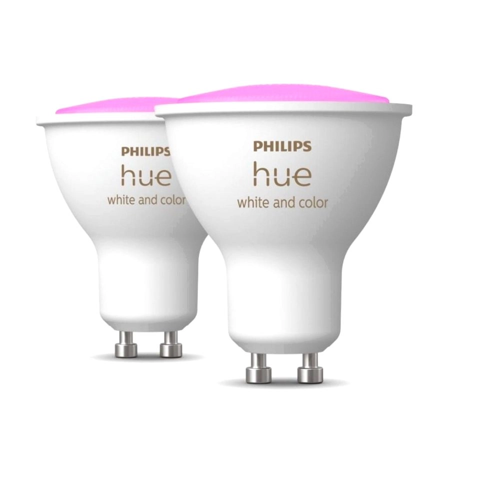 Philips White And Colour Ambiance Smart Light - Pack of 2 GU10 Spot