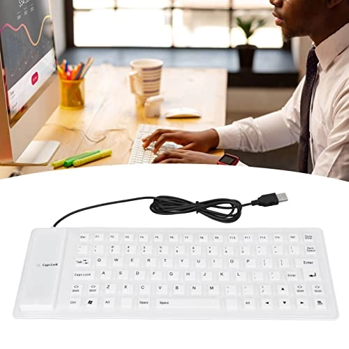 Foldable Silicone Keyboard - Wired