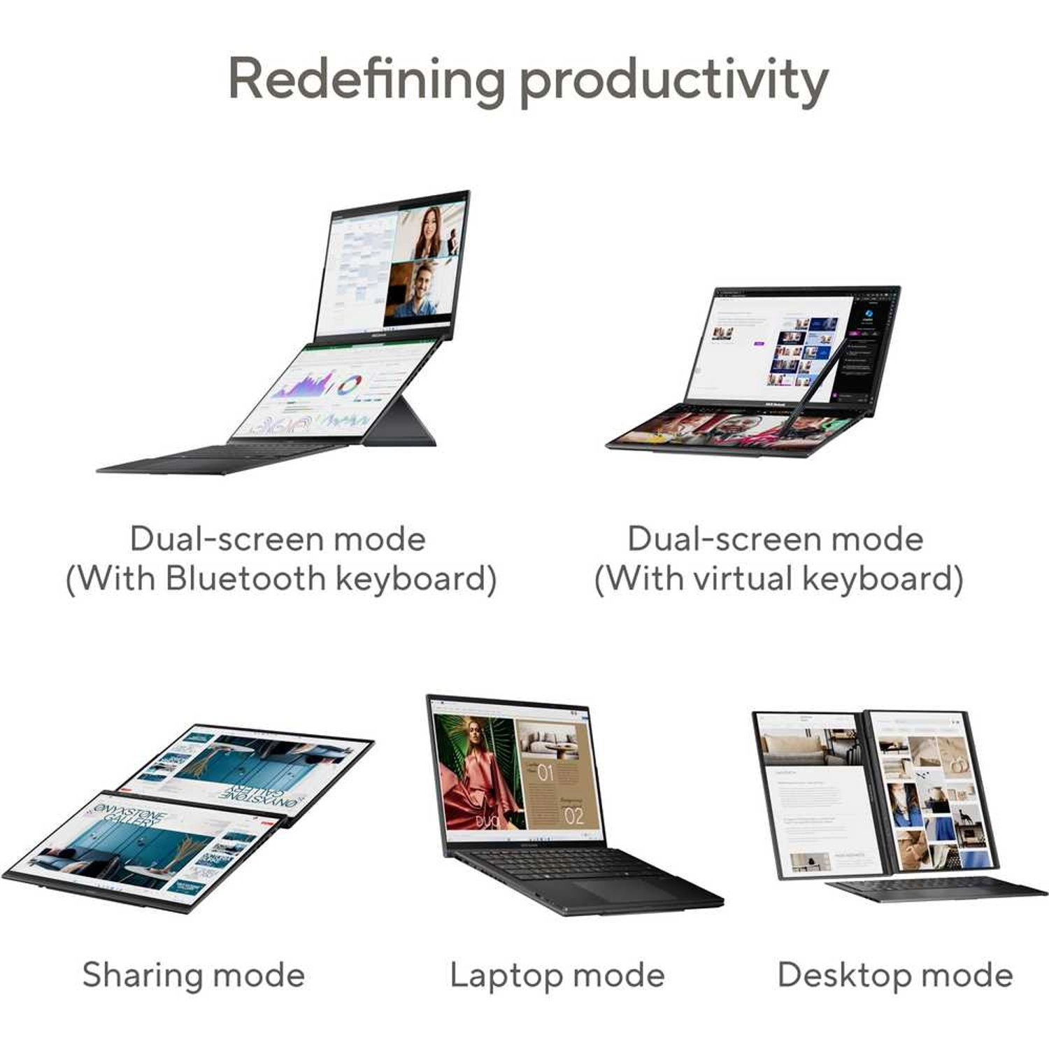 Zenbook DUO UX8406CA - 14'' Core Ultra 7 255H 32GB DDR5 1TB SSD