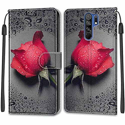 Wallet Case for Xiaomi Redmi 9 - PU Leather + Tpu