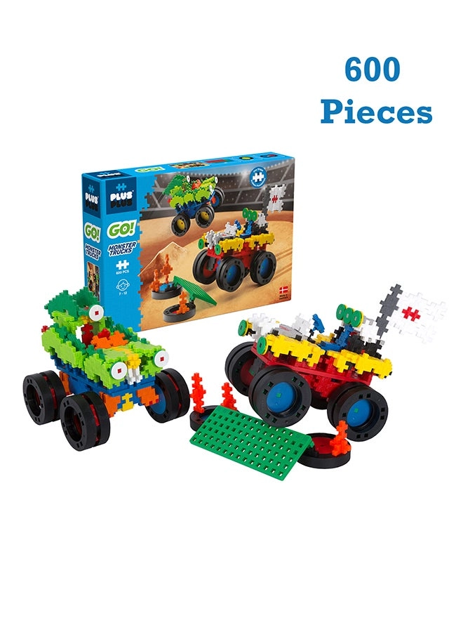 Plus-Plus Go! Monster Trucks - Vehicle 600 pcs
