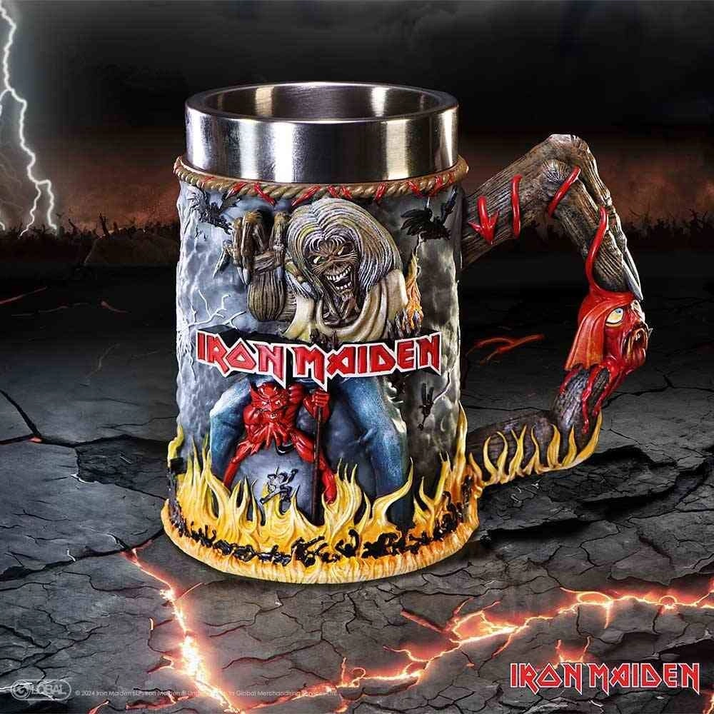 Iron Maiden The Number of the Beast Tankard - Resin hand-painted
