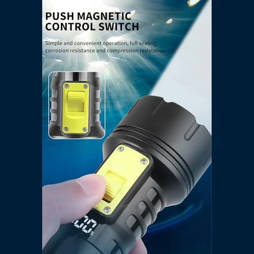 Dive Light - High Brightness Magnetic Control Switch
