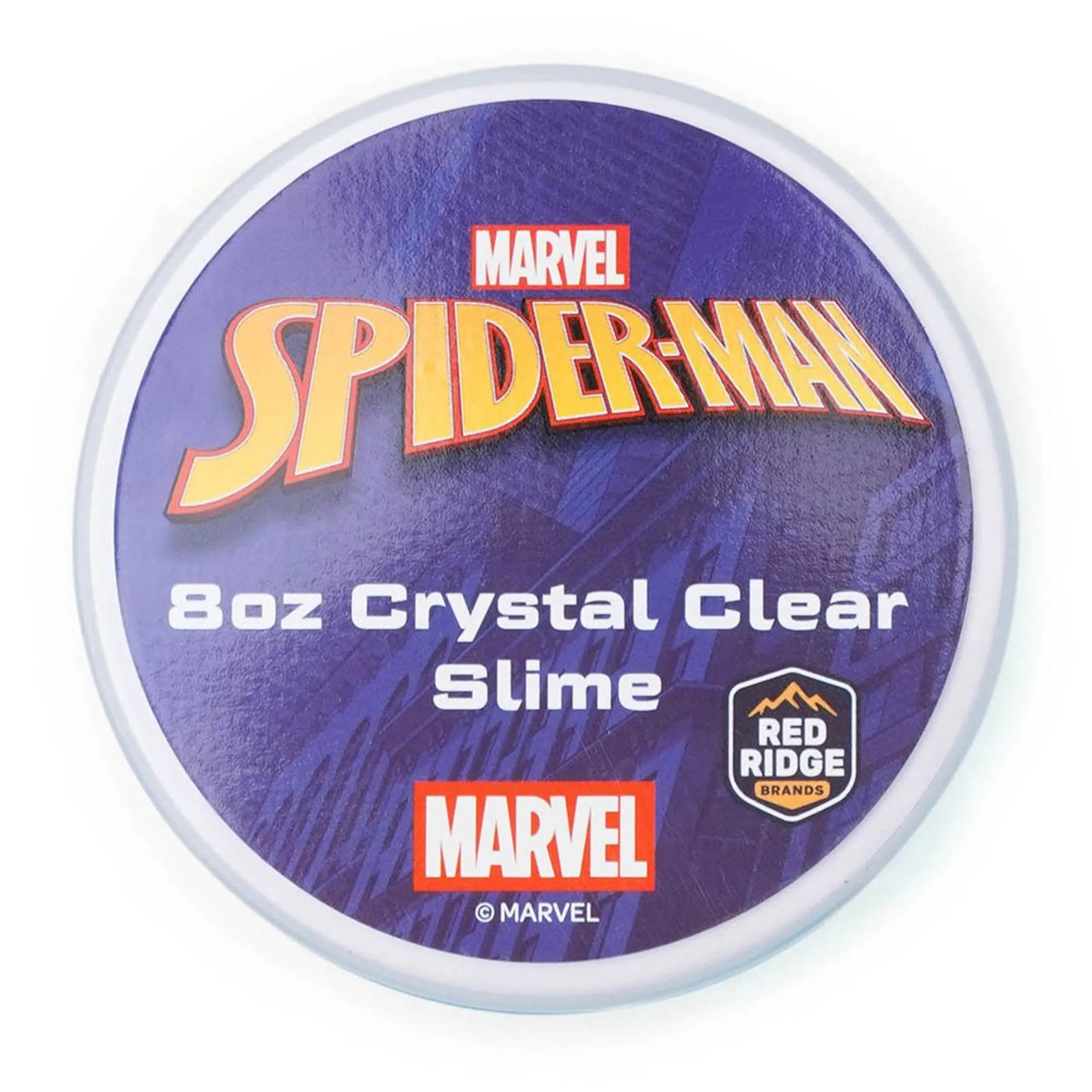 Marvel Spider Man Crystal Clear Slime - 3+ years