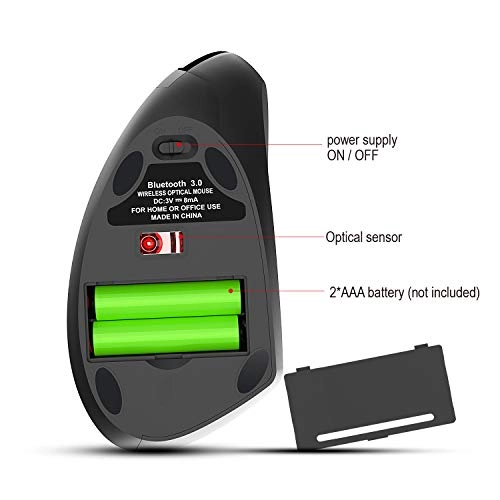 Vertical Ergonomic Mouse - Bluetooth