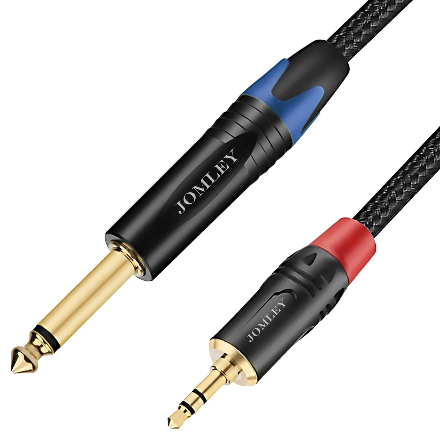 JOMLEY 1/8 to 1/4 Stereo Audio Cable - 10 ft