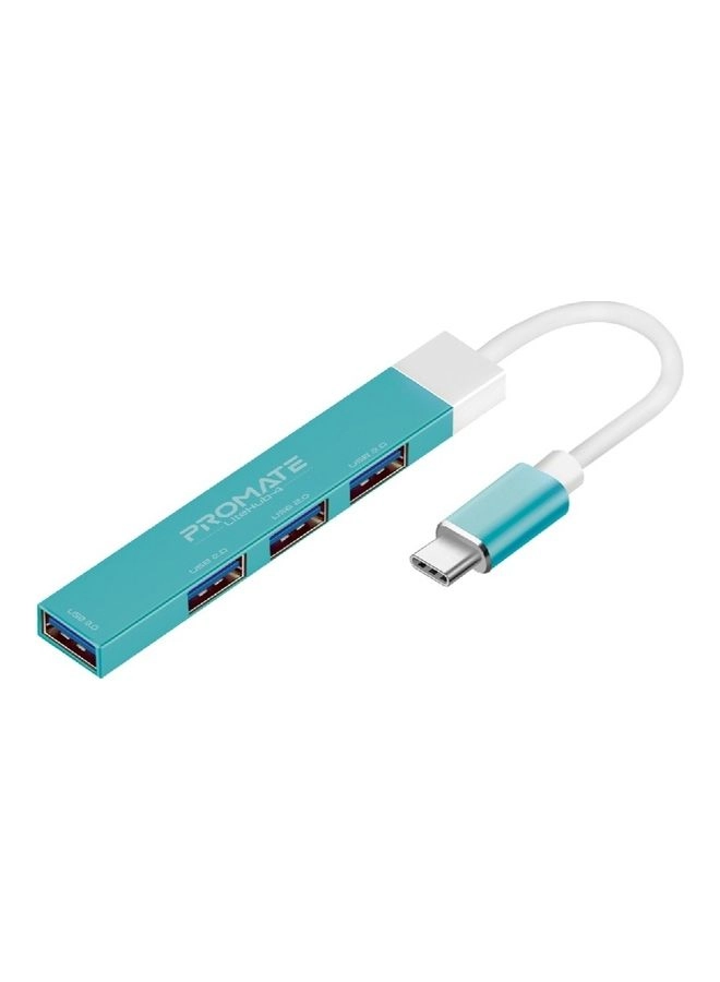 LiteHub-4 USB-C to USB-A
