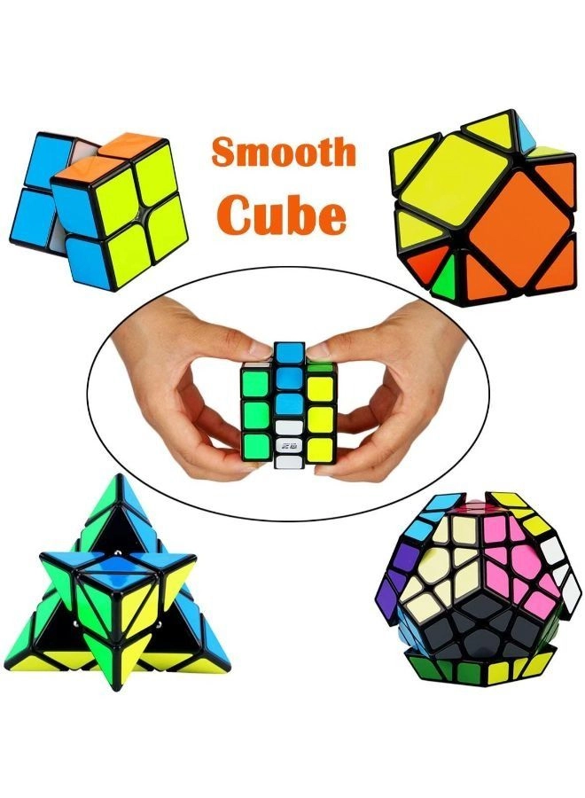 Speed Cube Puzzle - 5 pcs
