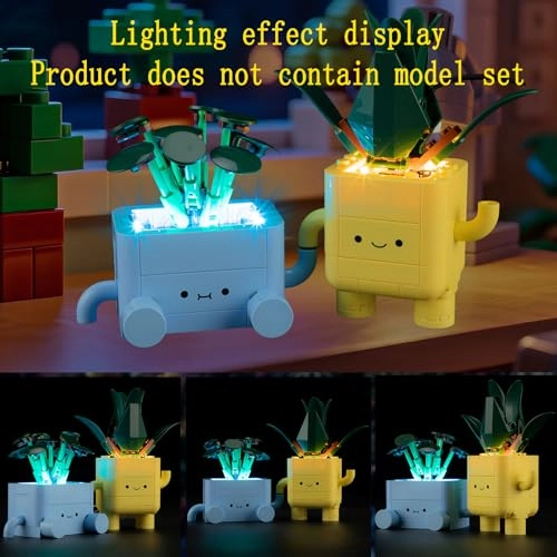 LED Light Kit for LEGO Botanical Collection Happy Plants 10349