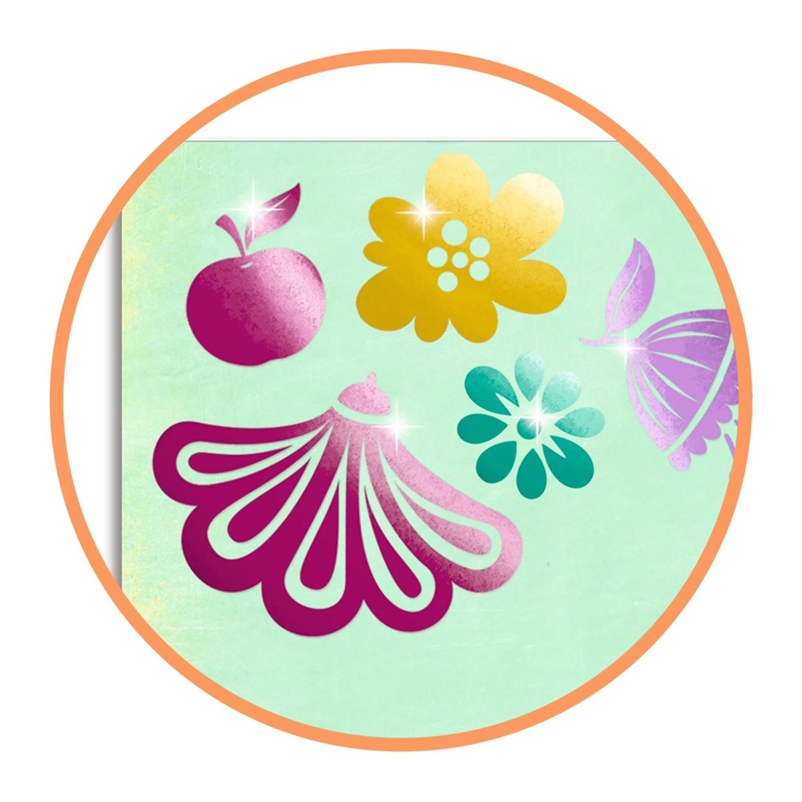 Artistic Patch - 12 illustrated cards