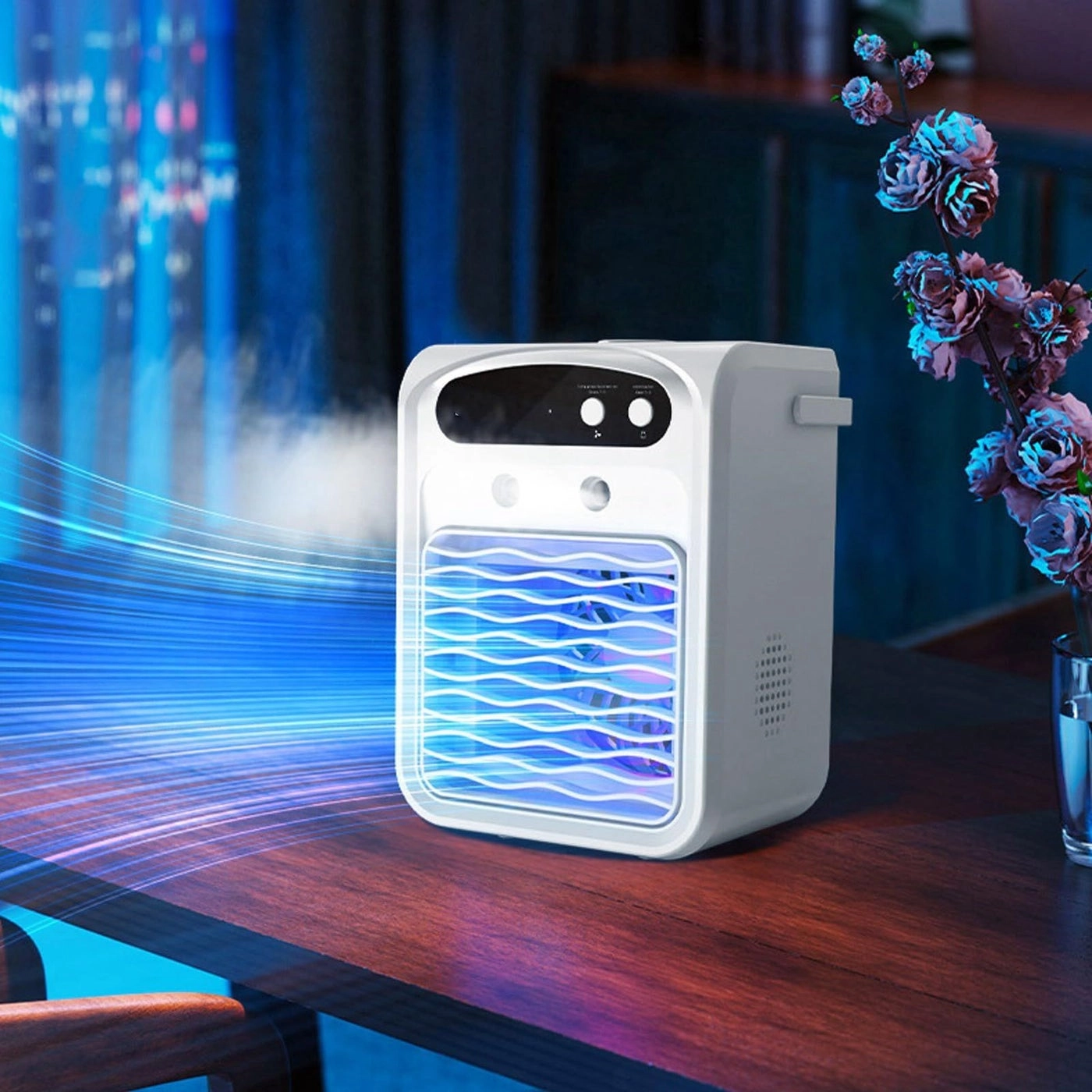 Desktop Air Cooler Humidifier - 1000ml