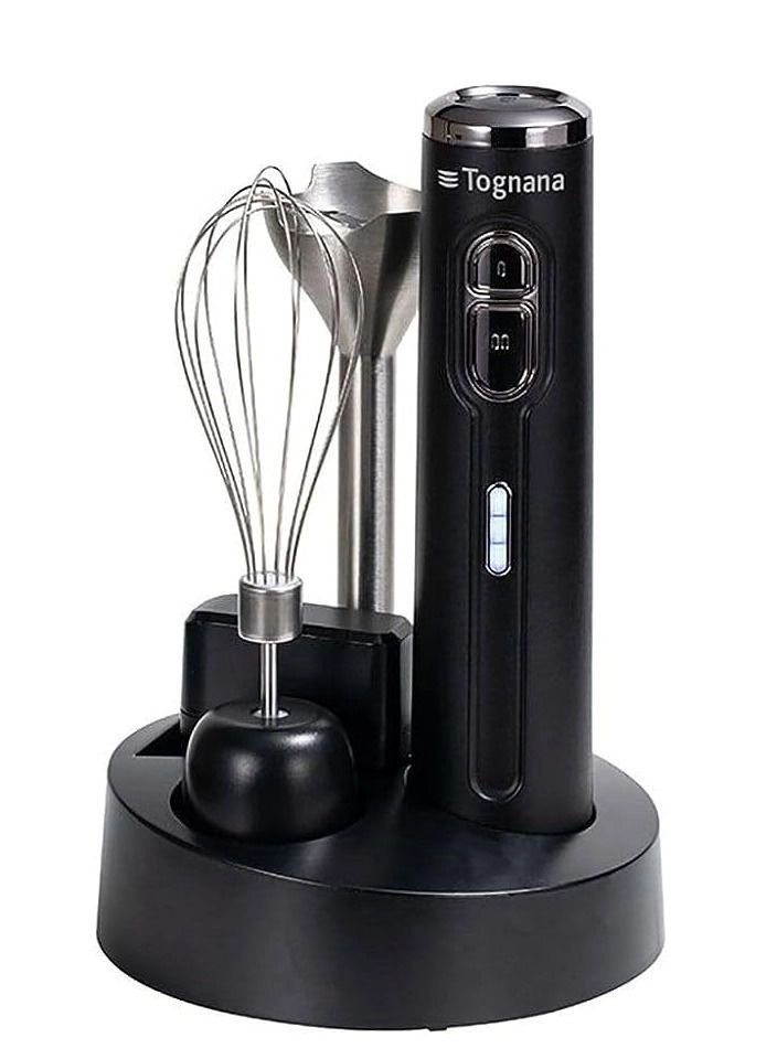 Tognana Porcellane D2DFI01AVSP - Cordless rechargeable, USB-C rechargeable, Double-bladed stainless steel