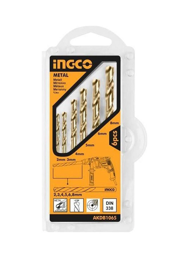 Ingco Akdb1065 - Steel 6Pcs