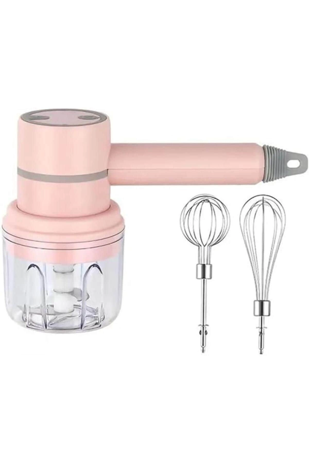 Hausberry 3-in-1 wireless chopper - Rechargeable Pink