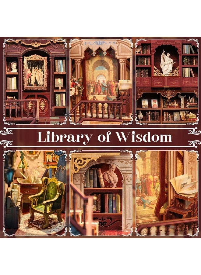 Book Nook Kit - DIY Miniature House 3D Wooden Puzzle