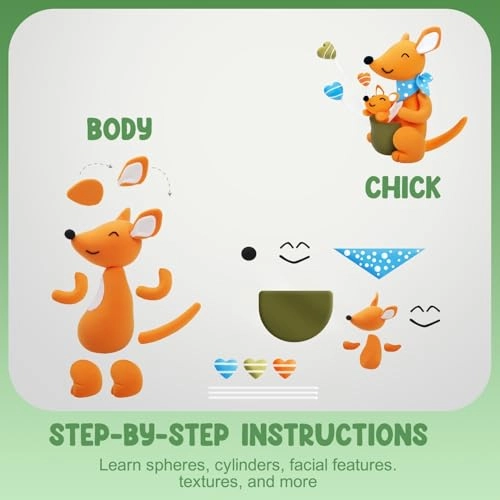 AIR DRY CLAY - FOAM CLAY SCULPTING TOOLS Kit