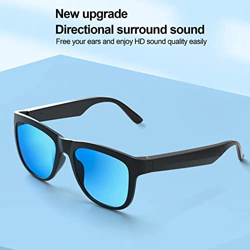 Audio Sunglasses - Bluetooth 5.0 Low Latency Audio Built In Microphone