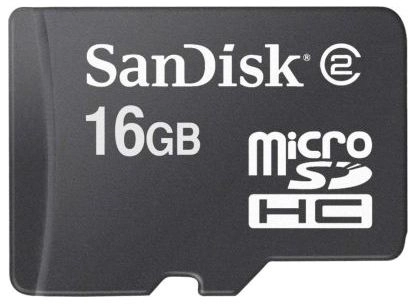 SDHC Memory Card - 16GB