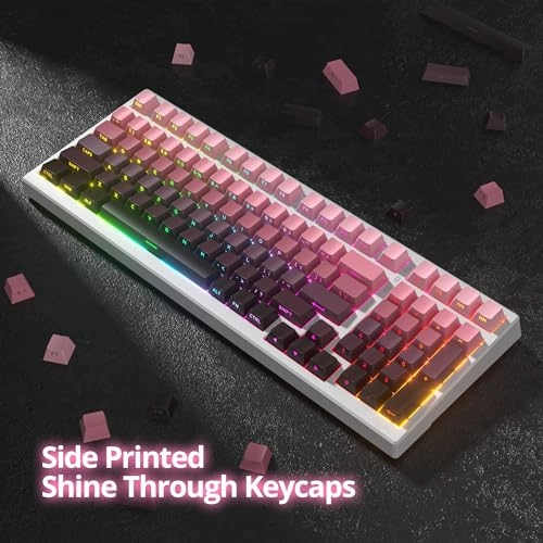 142 Key Cherry Profile Keycap Set - PBT Translucent Characters