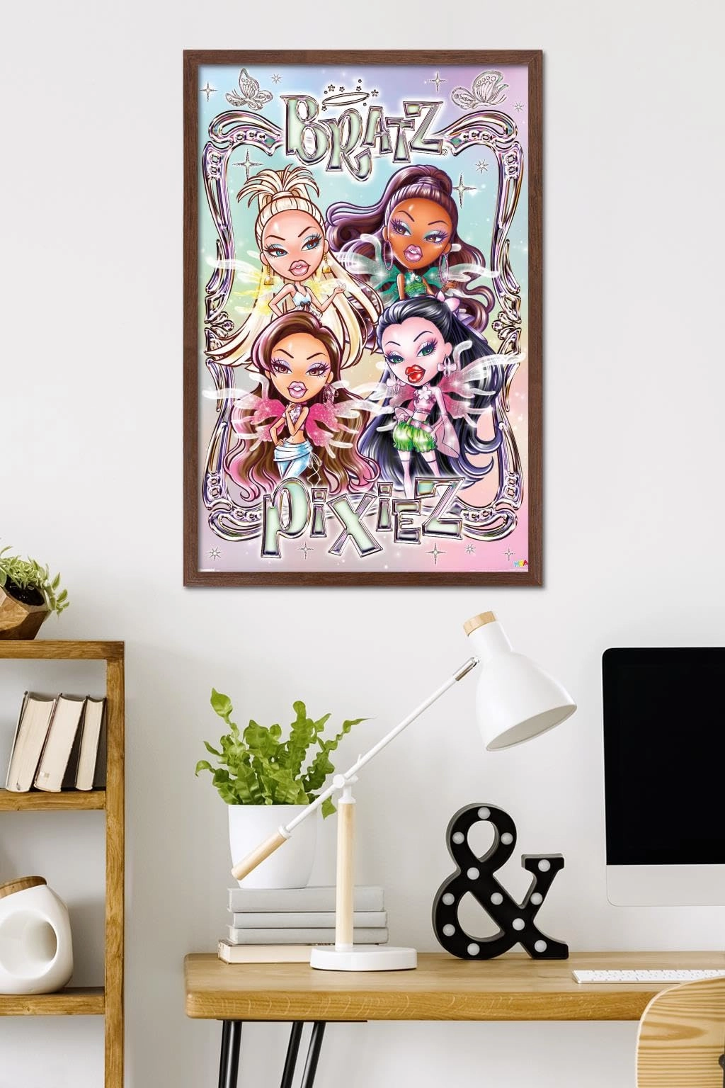 Pixiez Wall Poster - Paper 34"L x 22.4"W