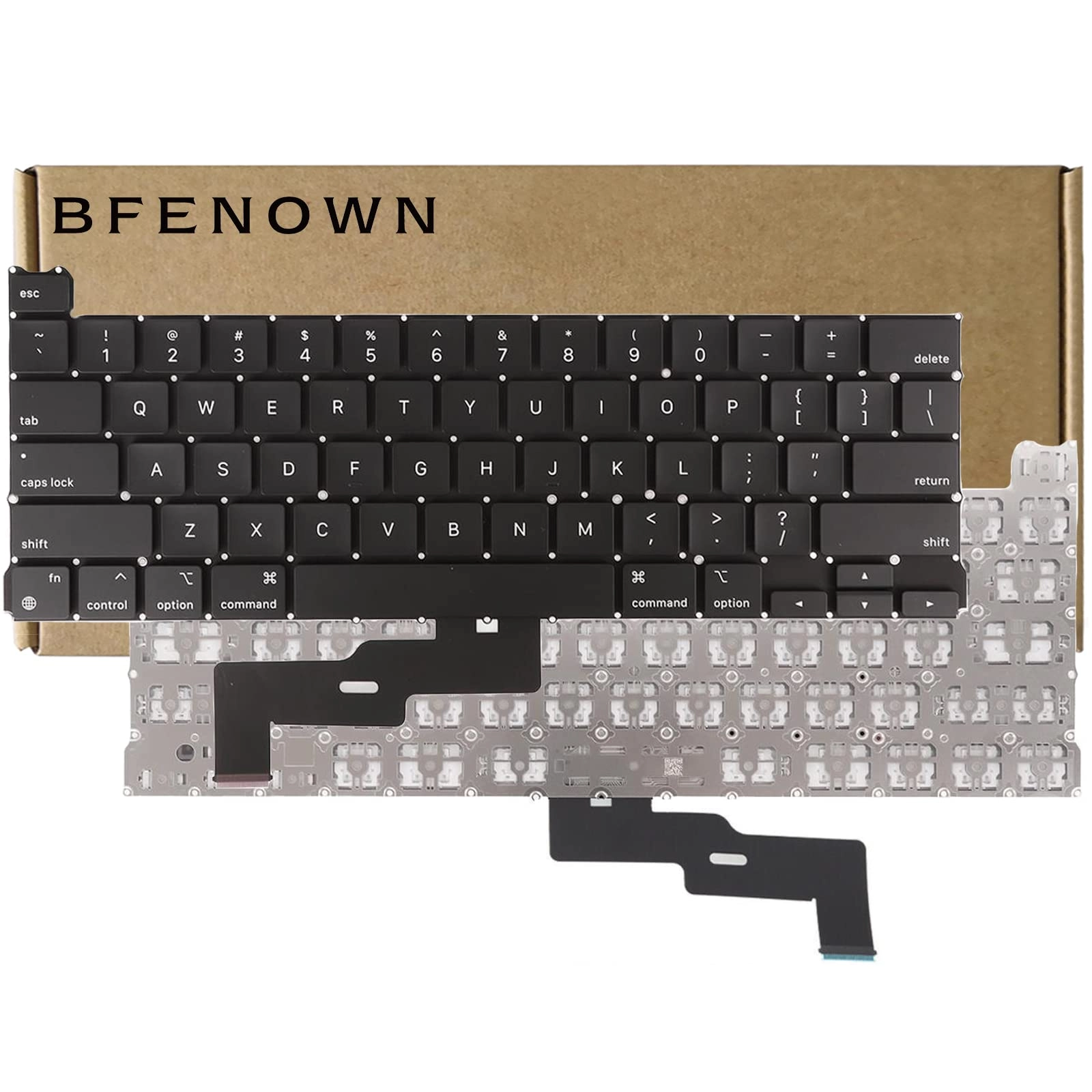 Bfenown A2338 - Replacement Keyboard for MacBook Pro Retina 13" M1