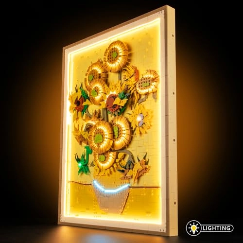 Light Kit for LEGO Vincent van Gogh Sunflowers 31215 - Plastic
