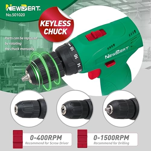 Cordless Drill - 1500 Milliamp Hours