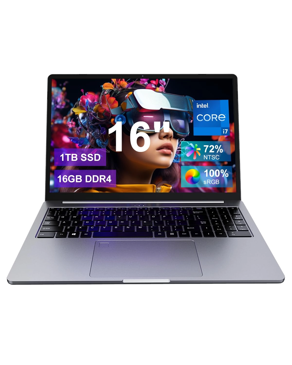 Ninkear N16 Pro - 16'' Core i7-12700H 16GB DDR4 1TB SSD