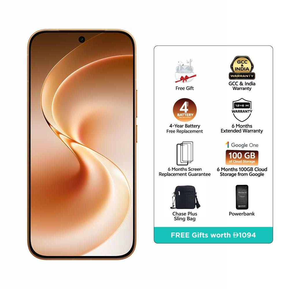 vivo V80 8GB 256GB + Earbuds + Chase Plus Sling Bag + Powerbank